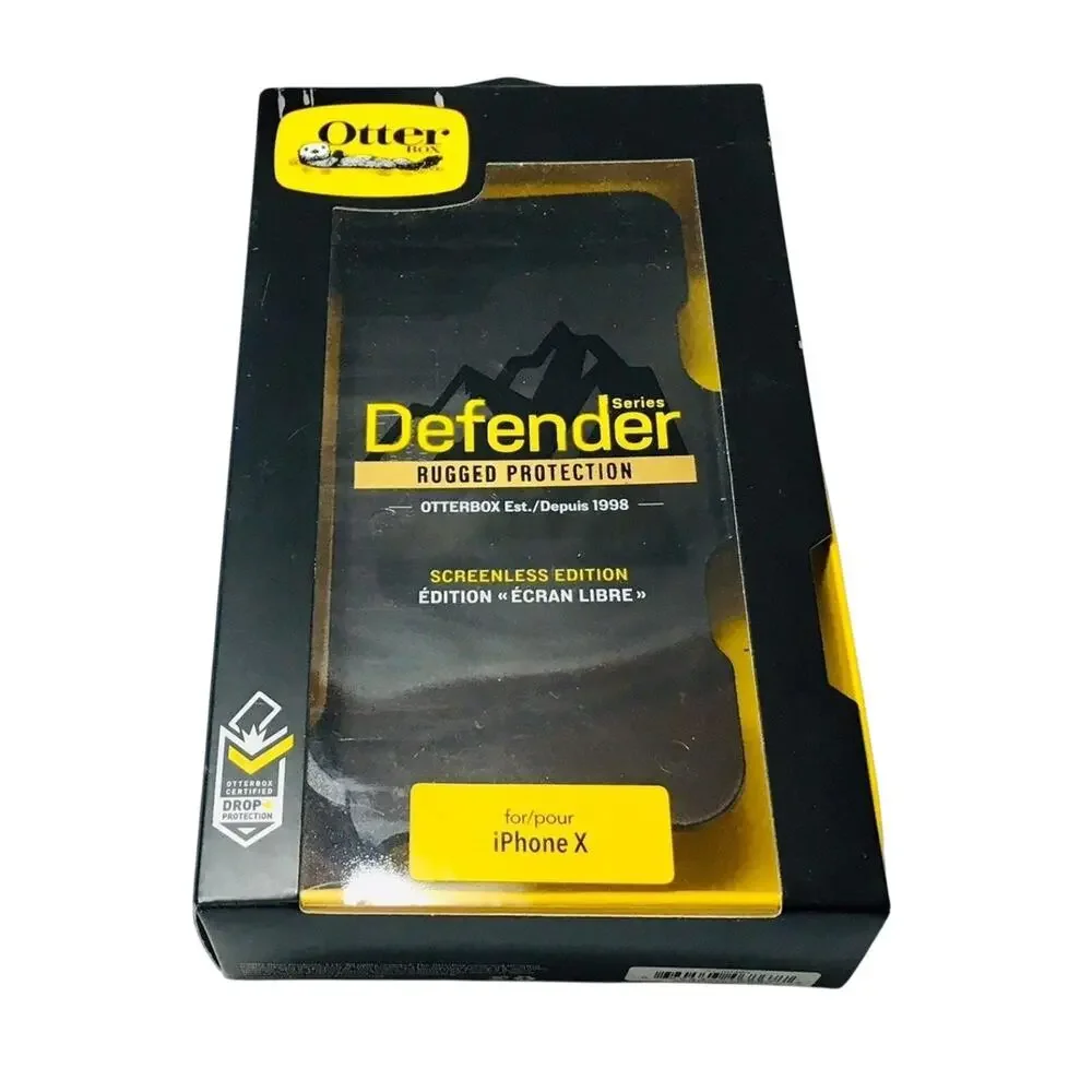 OtterBox DEFENDER SERIES REPLACEMENT Holster Only for iPhone X - Black